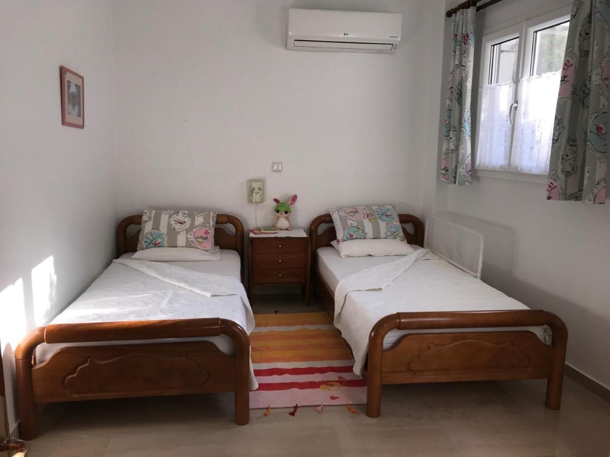 Schoenes Familienappartement In Pelekas, Corfu Mit Meerblick Exteriör bild