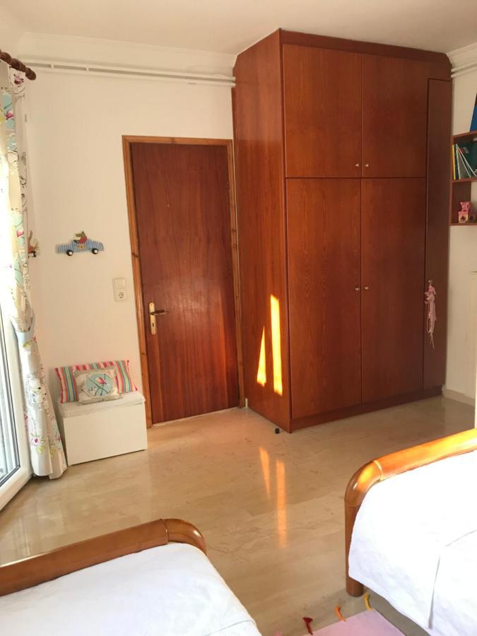 Schoenes Familienappartement In Pelekas, Corfu Mit Meerblick Exteriör bild