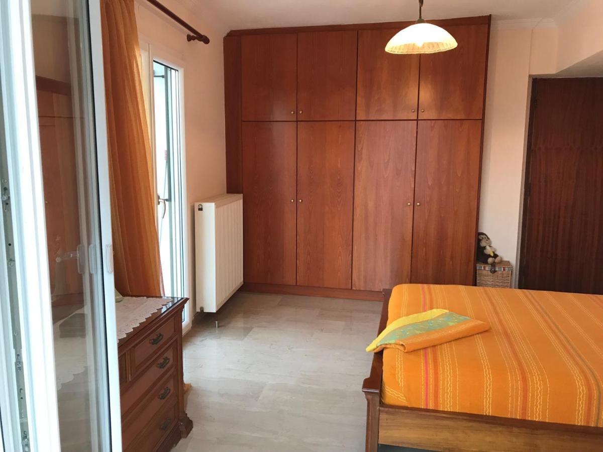 Schoenes Familienappartement In Pelekas, Corfu Mit Meerblick Exteriör bild