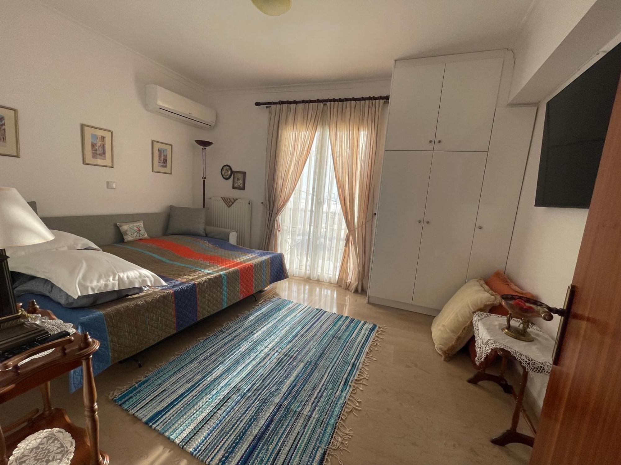 Schoenes Familienappartement In Pelekas, Corfu Mit Meerblick Exteriör bild
