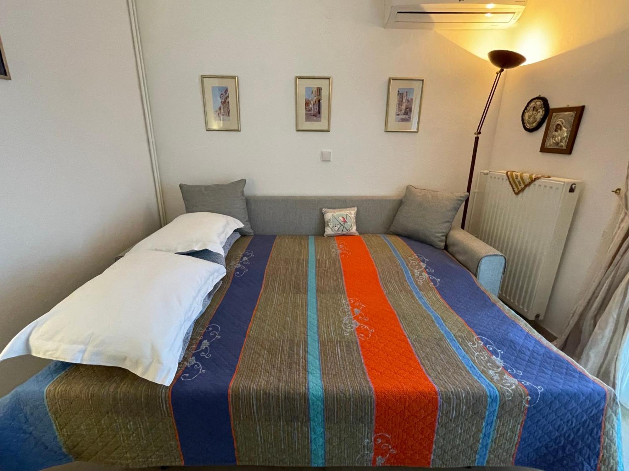 Schoenes Familienappartement In Pelekas, Corfu Mit Meerblick Exteriör bild